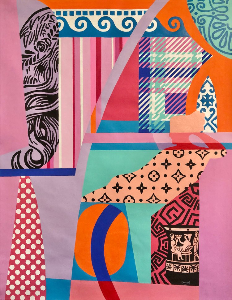 Venus painting by tony khawam